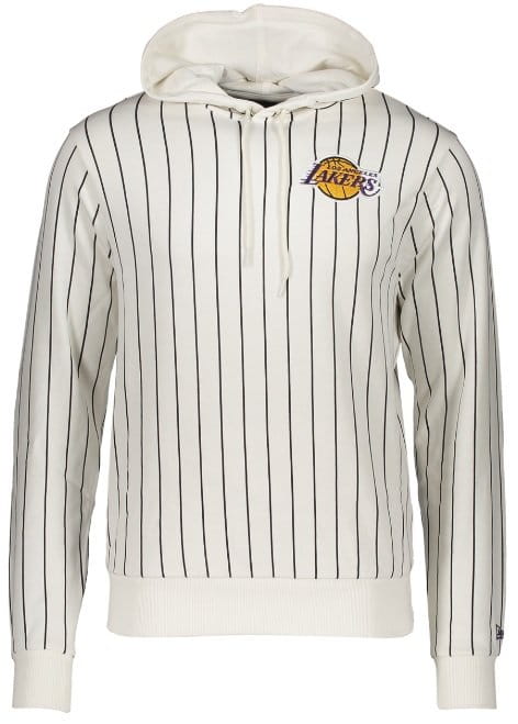 Φούτερ-Jacket με κουκούλα New Era Pinstripe LA Lakers Hoody