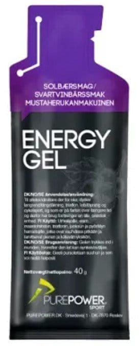 Ενεργειακό Pure Power Energy Gel Blackcurrants 40 g